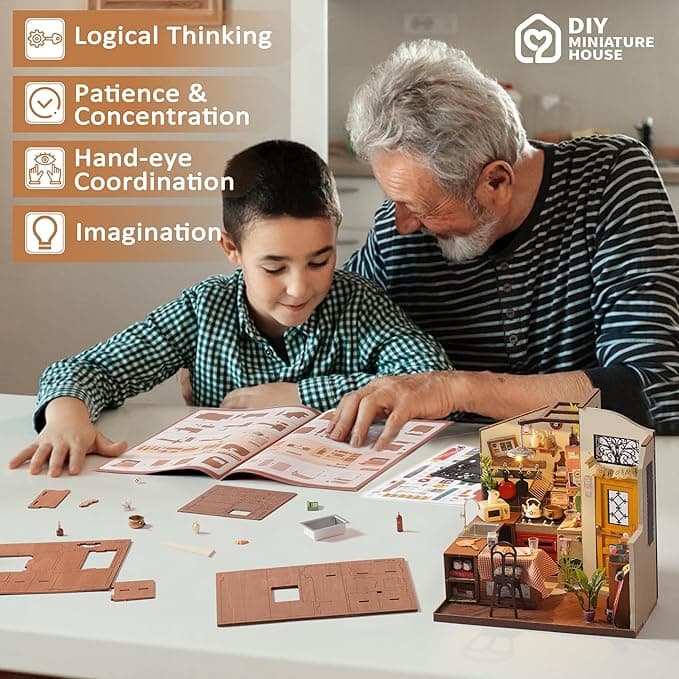 DIY Miniature Model Kit: Rolife's Happy Kitchen - image 9