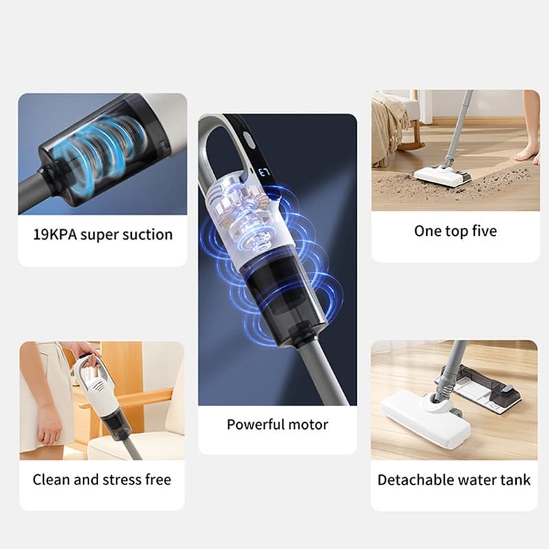Transform Your Floors with this 30Kpa Vacuum & Mop Combo - image 8
