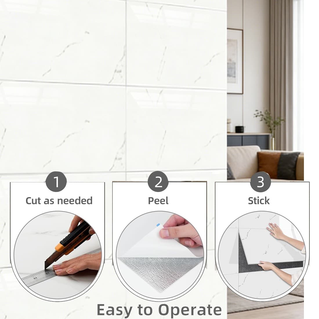 Transform Your Space with Effortless Marble Wall Tiles - image 3