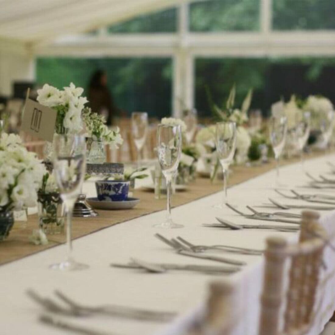 Transform Your Event with this 10m Rustic Hessian Runner Roll - image 4
