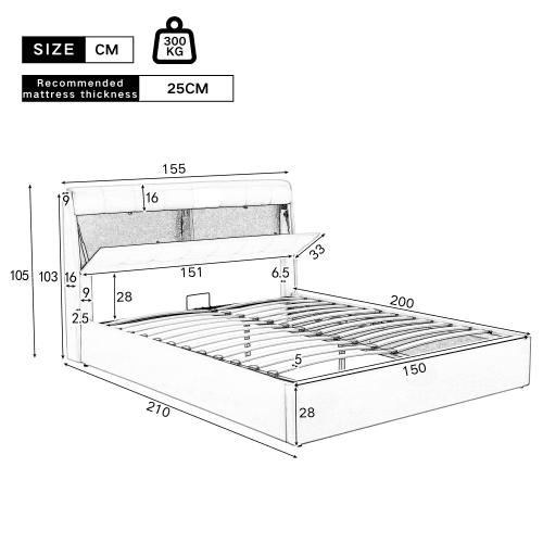 Reclaim Your Bedroom with This Stylish King Size Storage Bed - image 12