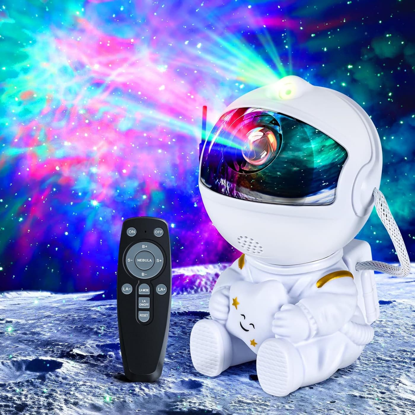 Astronaut Star Projector with Colour Night Sky and Remote Control - image 8