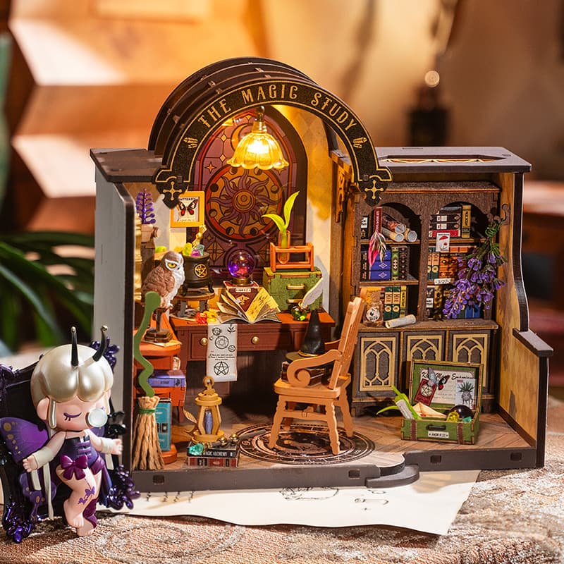 DIY Miniature House Kit: Magic Study - image 3