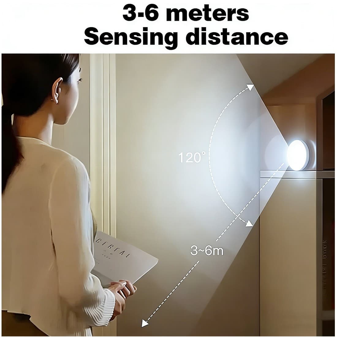 Effortless Illumination: Rechargeable LED Motion Sensor Lights - image 4