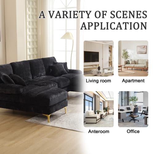 Create Your Perfect Social Hub with a Modular U-Shaped Sofa - image 13