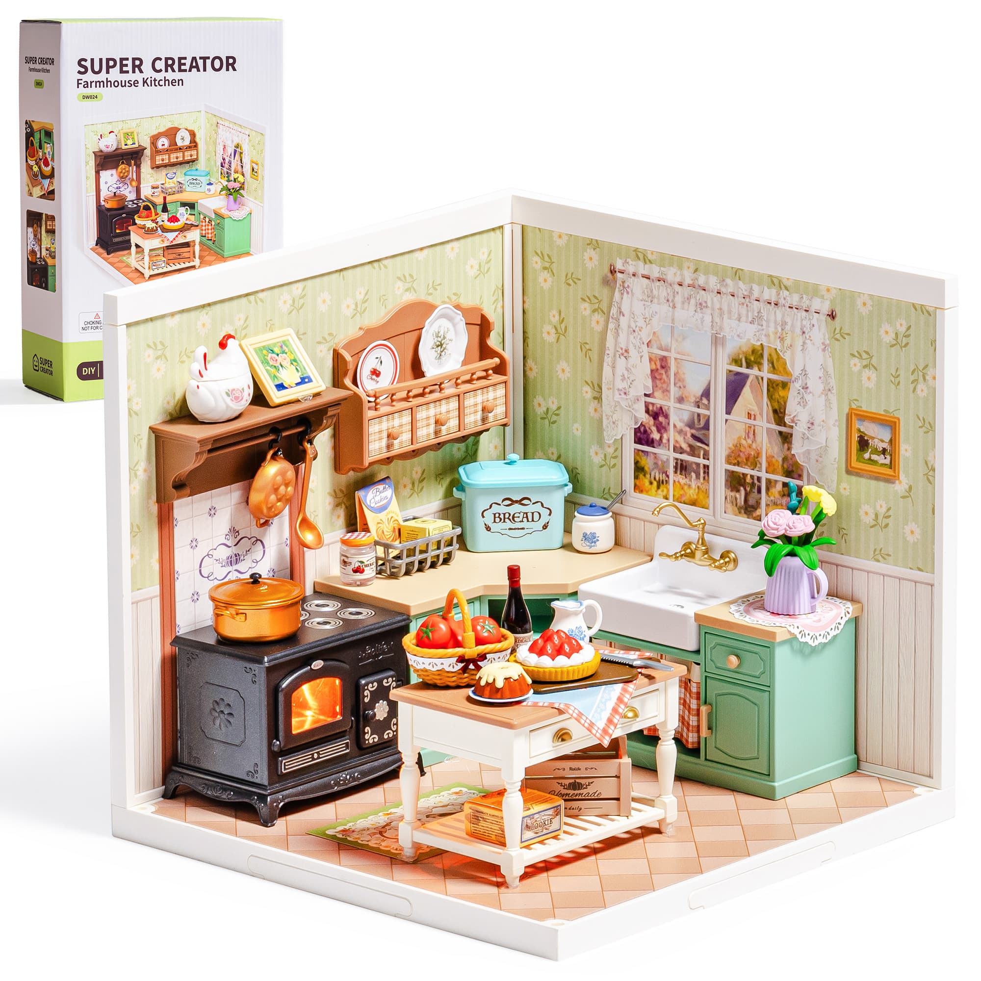 Transform Your Space with the Rolife Miniature Tea Room - image 14