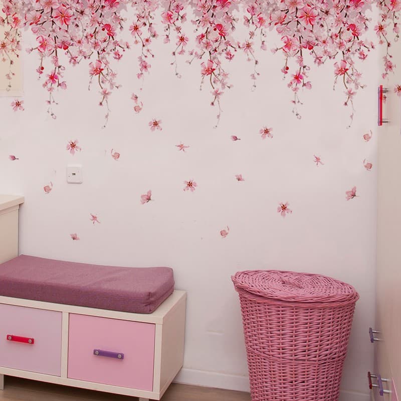 Transform Your Space with Self-Adhesive Floral Wall Stickers