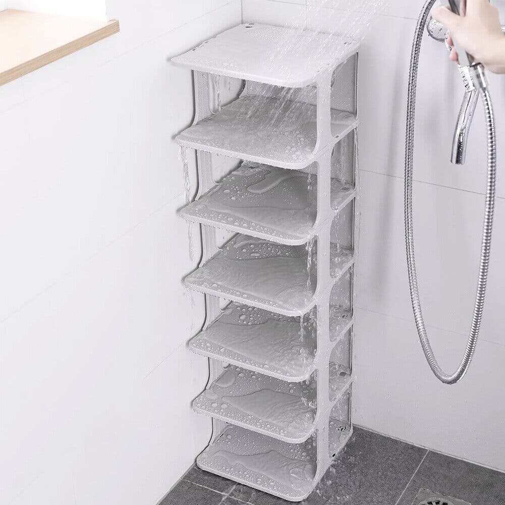 A Seven-Tier Shoe Rack That Keeps Your Hallway Clear - image 13