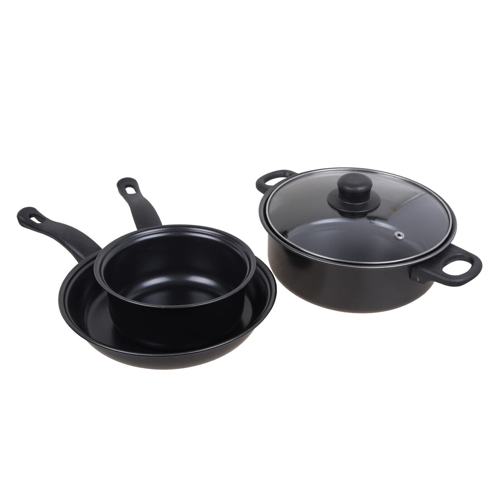 13-Piece Black Non-Stick Cookware Set with Seven Cooking Utensils - image 20