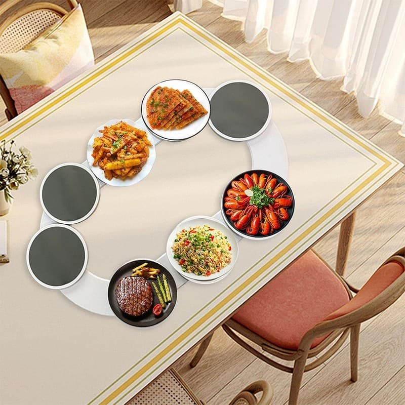 Transform Your Dining with this 360° Rotating Serving Tray - image 4