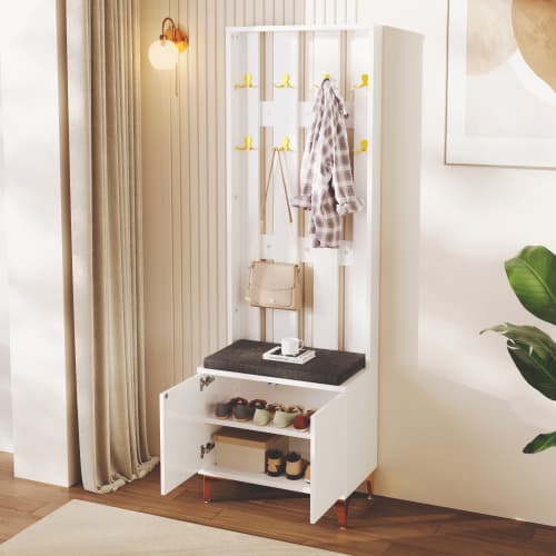 Transform Your Hallway with a Complete Wardrobe & Shoe Bench Set - image 3