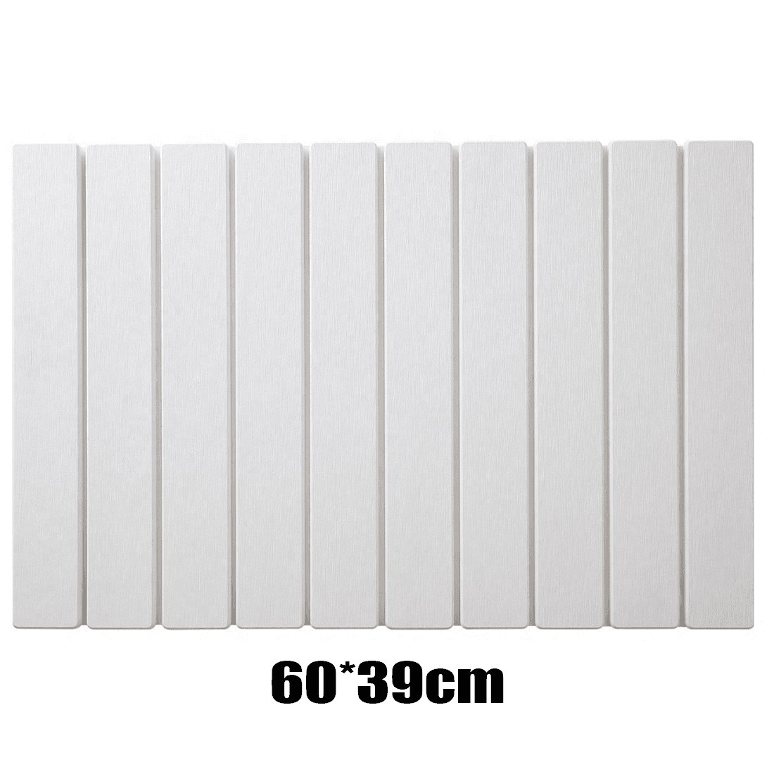 White Foldable Diatomite Drying Mat for Effortless Kitchens - Default