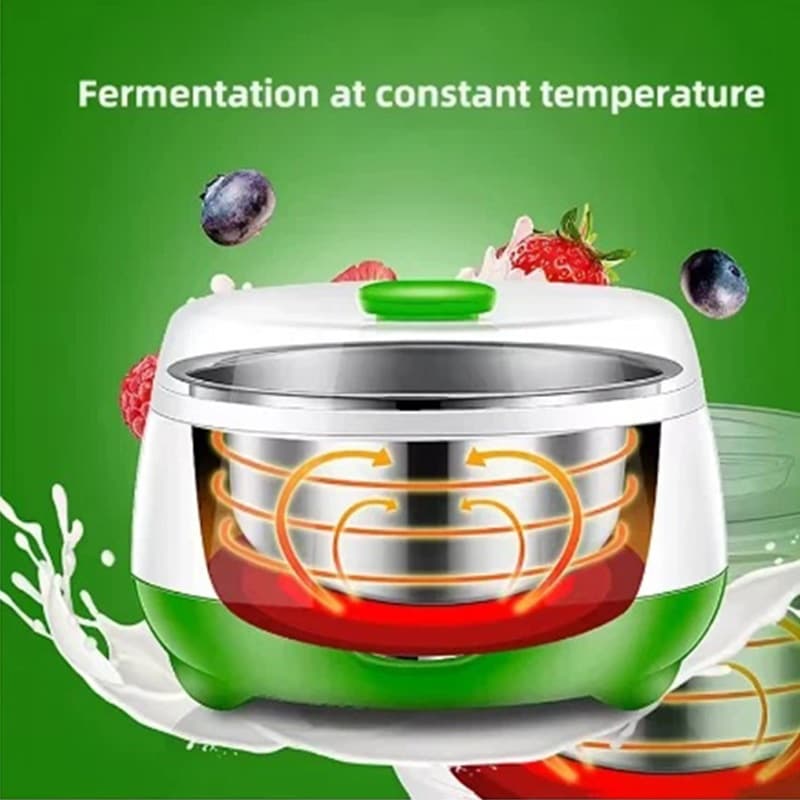 Effortless 1L Automatic Yogurt Maker for Fresh Homemade Dairy - image 4