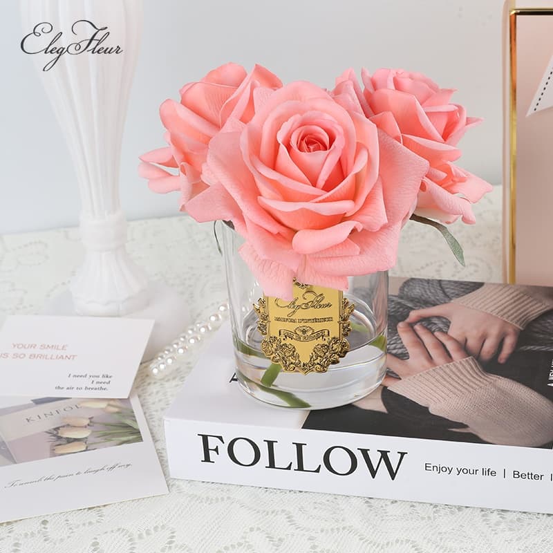 Effortless Elegance with a Deep Pink Rose Bouquet - image 2