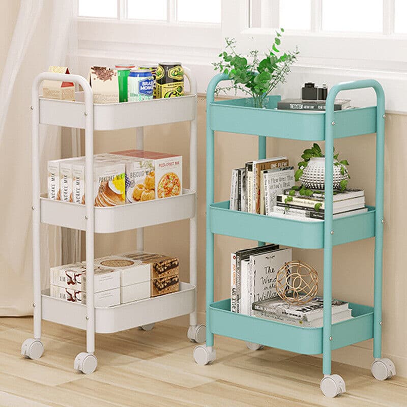 Mobile 3-Tier Rolling Storage Cart - image 2