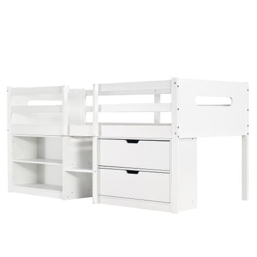 Transform Their Room with the Villalta Home White Single Storage Bed - image 8