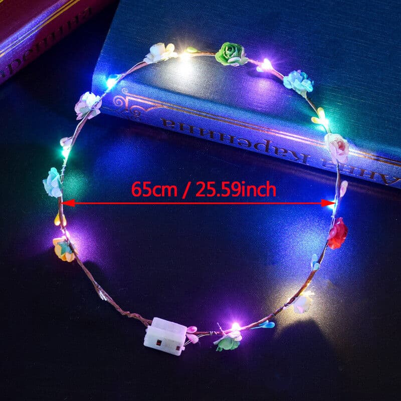 The Glowing Flower Crown for Parties and Festivals - image 14