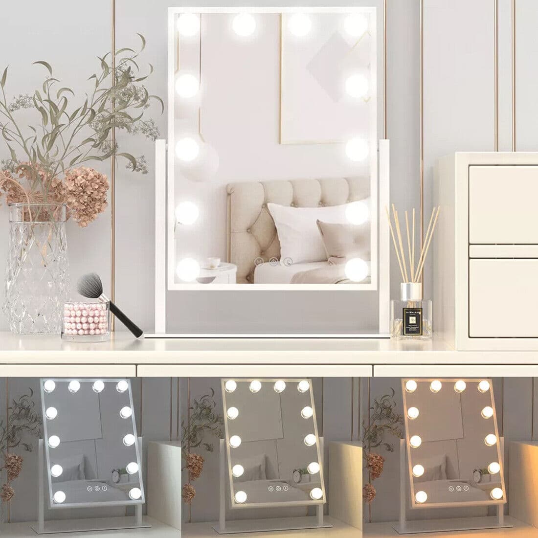 Transform Your Routine with this Hollywood LED Vanity Mirror - image 6