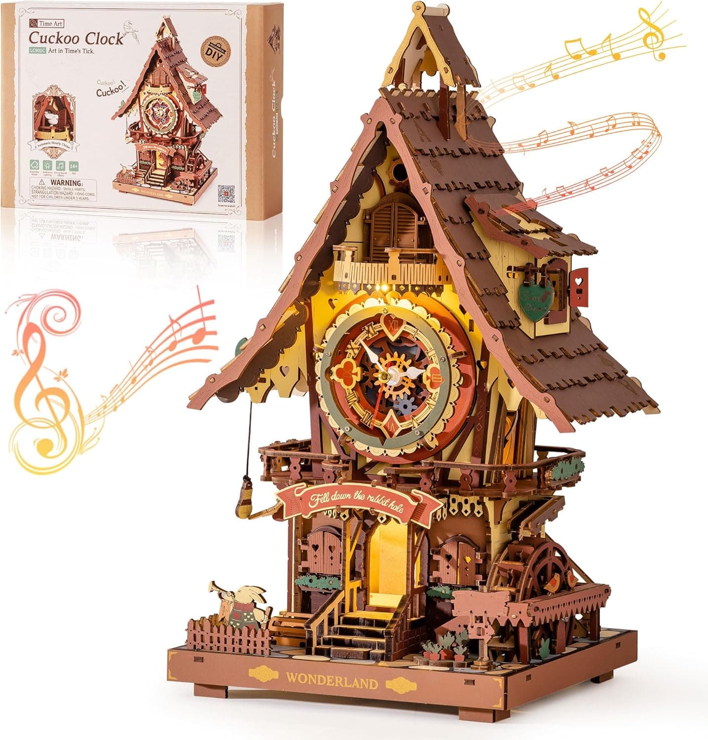 Assemble Your Own Magical Treehouse Cuckoo Clock - LC901C
