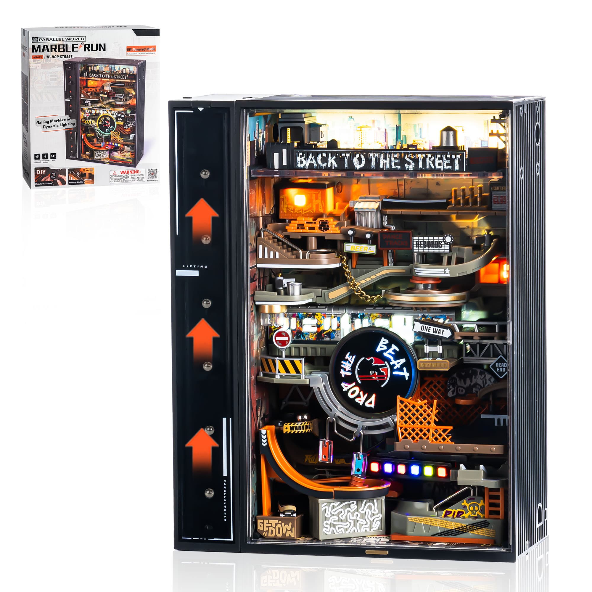 Build a Dazzling Cyberpunk Pinball Marble Run - image 5