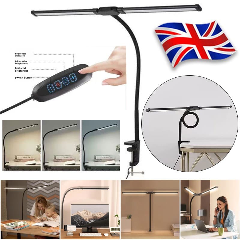 Transform Your Workspace with this Double Head LED Desk Lamp - image 7