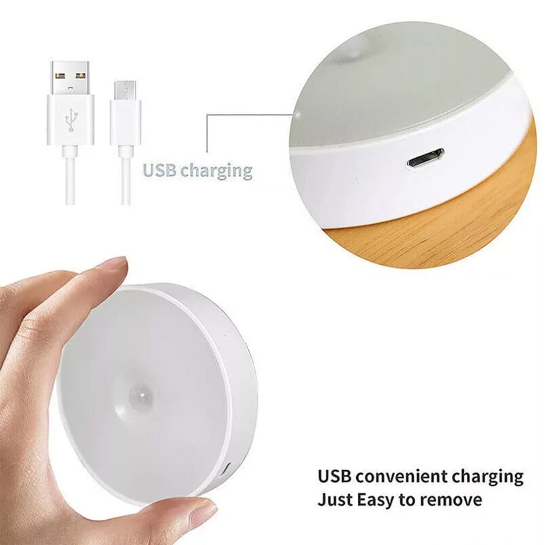 Effortless Illumination: Rechargeable LED Motion Sensor Lights - image 7
