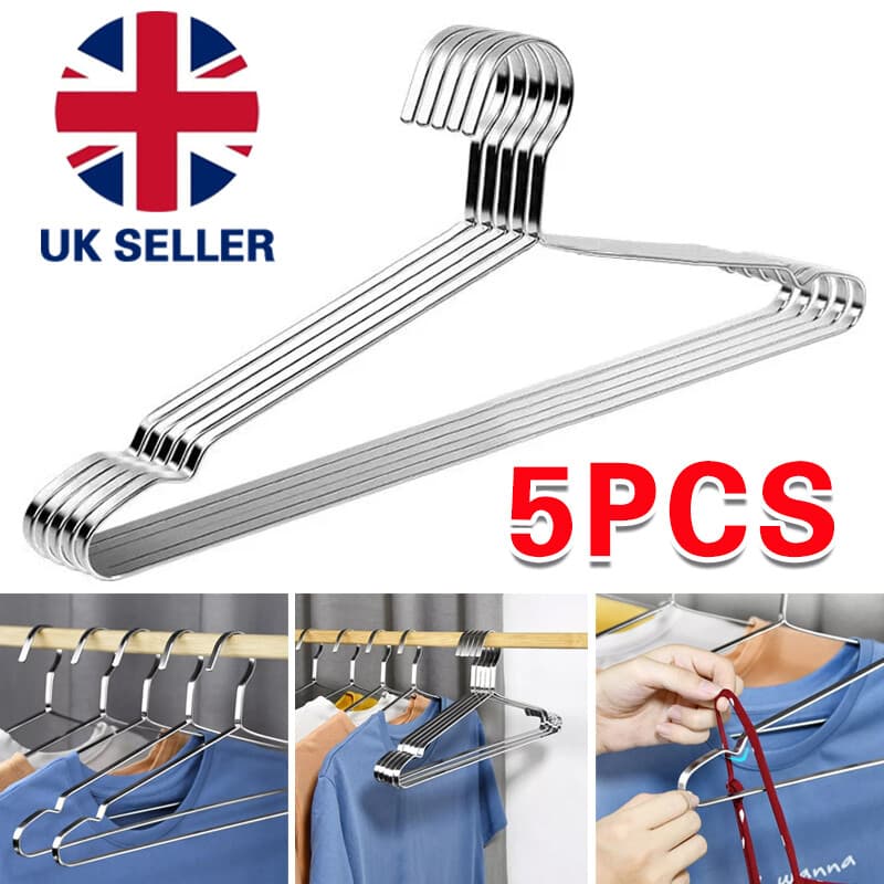 Transform Your Wardrobe with Heavy Duty Stainless Steel Hangers