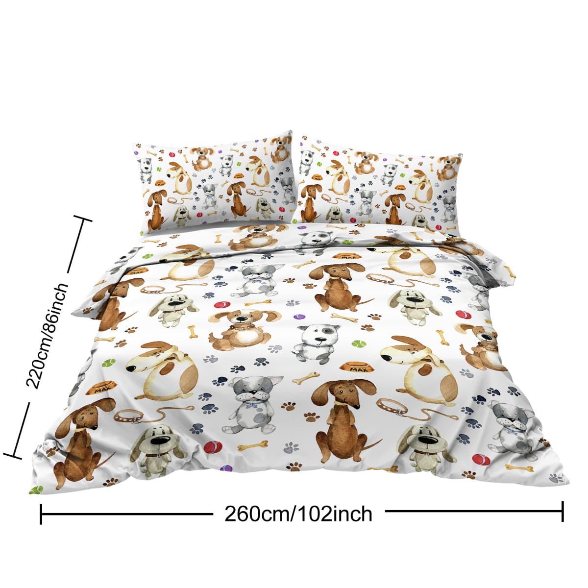 Ultra-Soft Brushed Microfibre Duvet Cover Set - image 10