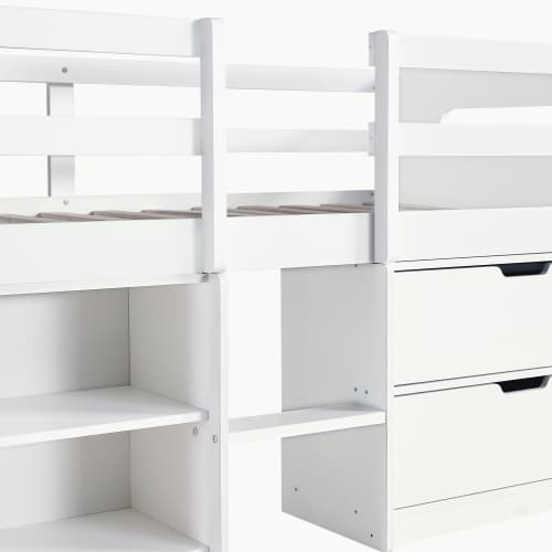 Transform Their Room with the Villalta Home White Single Storage Bed - image 21