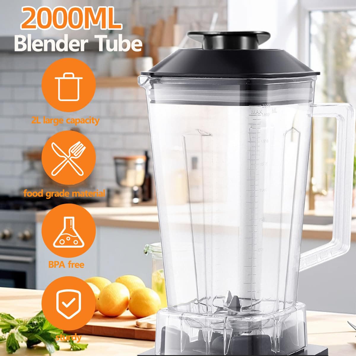 Professional 4500W High-Speed Blender for Perfect Smoothies - image 7