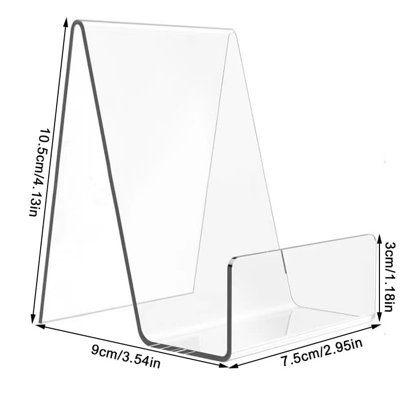 Premium Clear Acrylic Display Stands for Books & Tablets - image 4