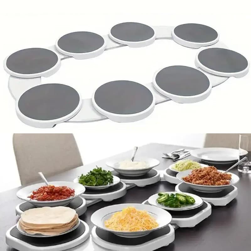 Transform Your Dining with this 360° Rotating Serving Tray - image 9