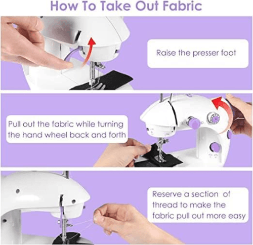 Transform Your Fabrics with this Portable Mini Sewing Machine - image 3