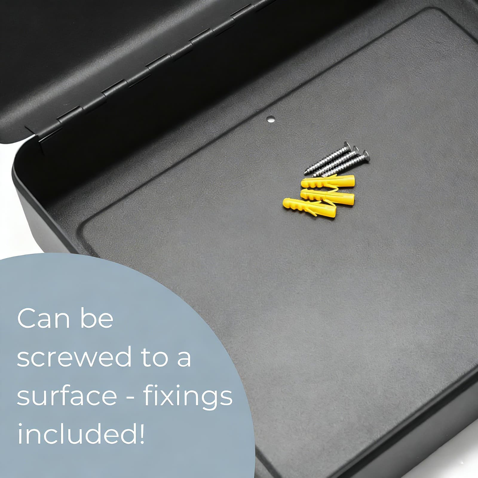 Secure Your Valuables with this 12-Inch Metal Safe Box - image 7