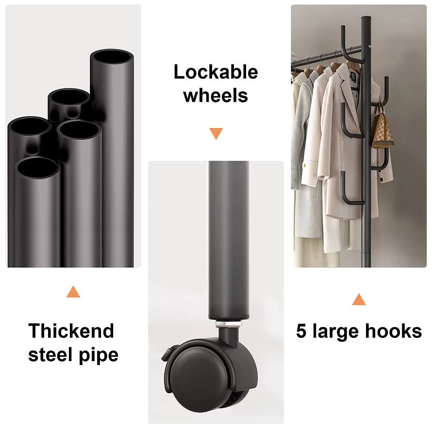 Transform Your Space with this Heavy Duty Double Clothes Rail - image 9