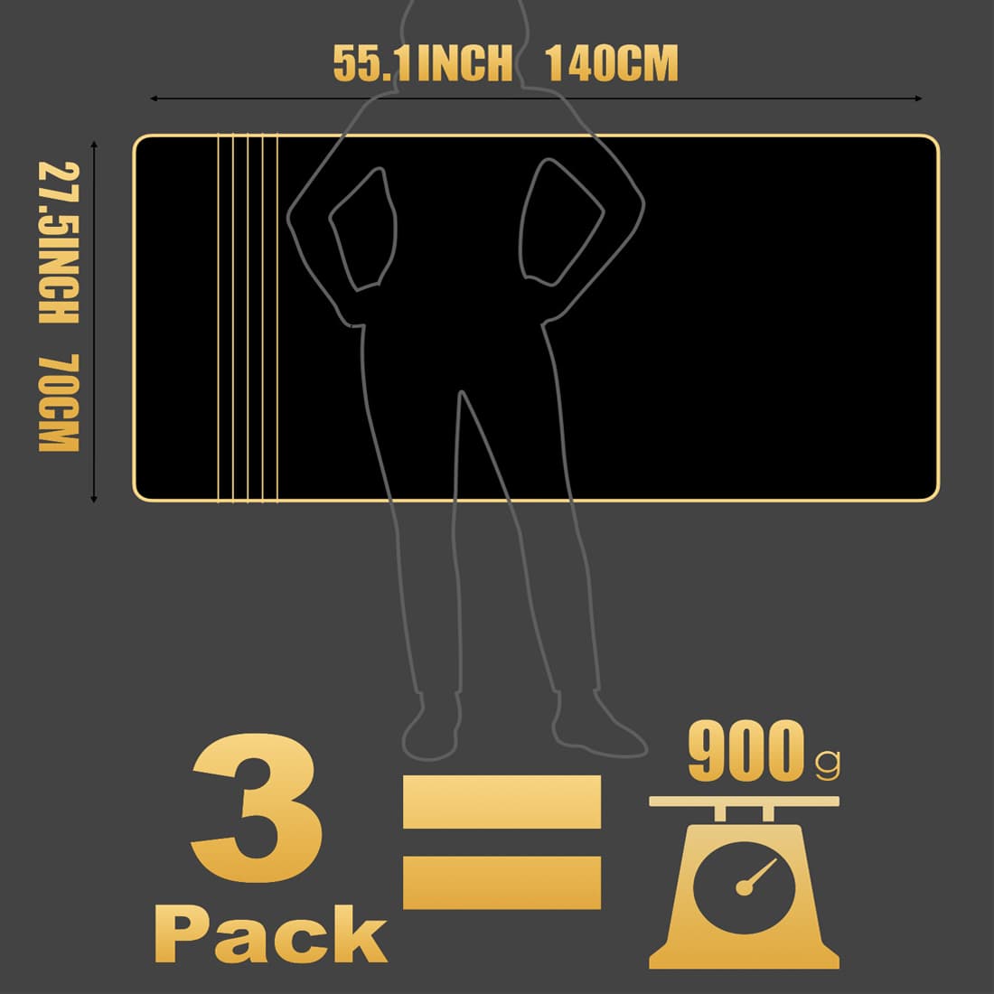 Grey Upholstered Storage Bed with LED Headboard & USB Ports (EU King) - image 3