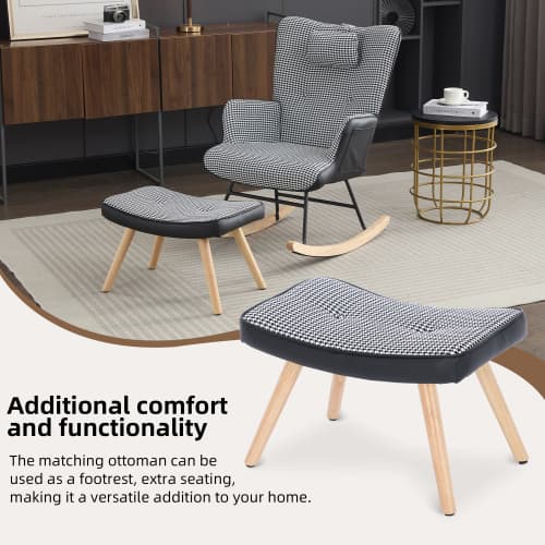 Relax in Style with Our Premium Teddy Rocking Chair - image 27