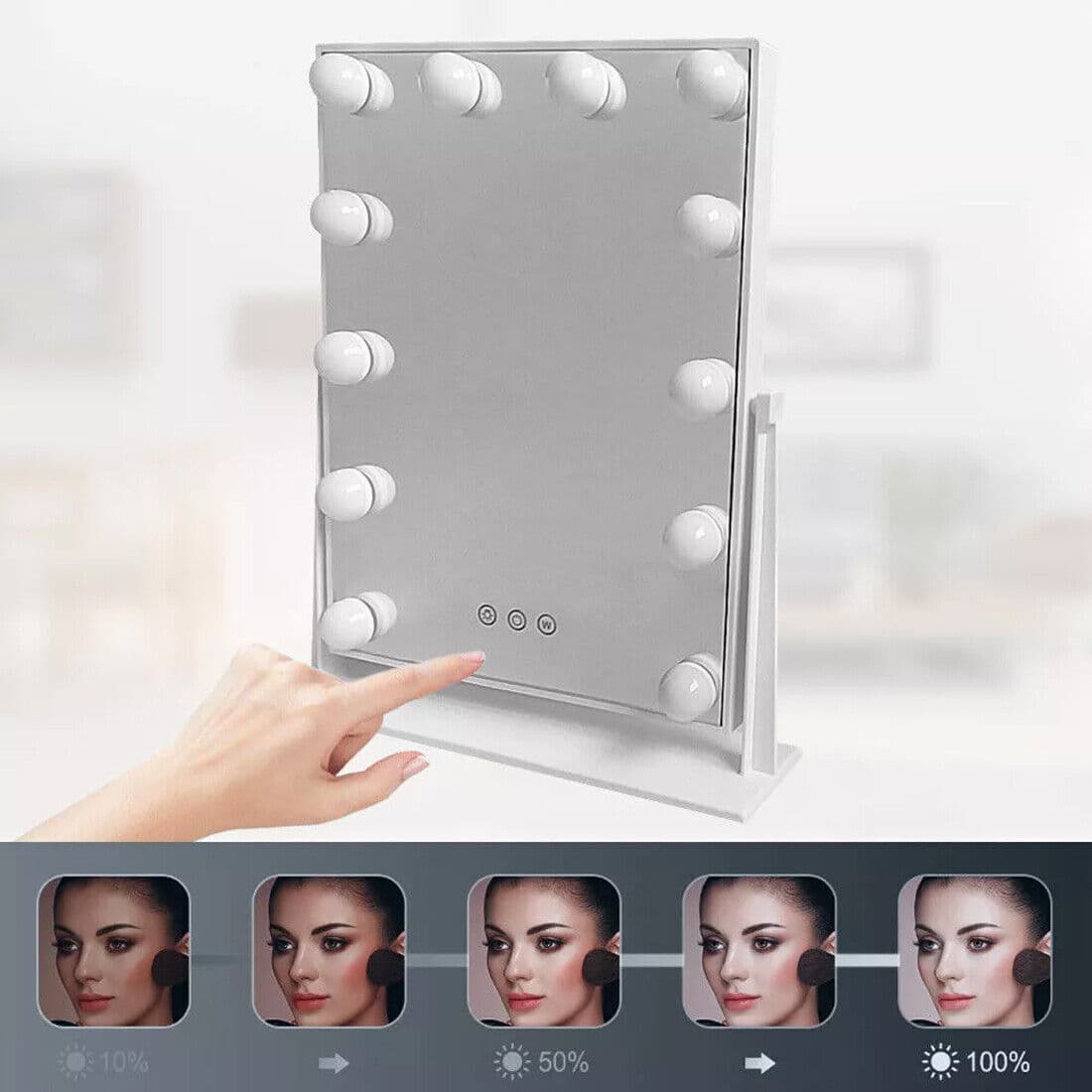Transform Your Routine with this Hollywood LED Vanity Mirror - image 3