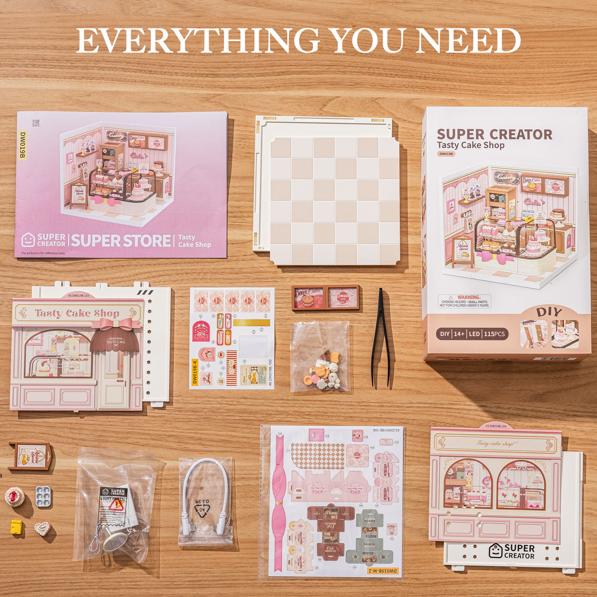 Build Your Own Premium Patisserie with the Rolife Tasty Cake Shop - image 6