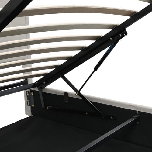 Upholstered Single Bed in Pink Velvet (3ft / 90x190cm) - image 12