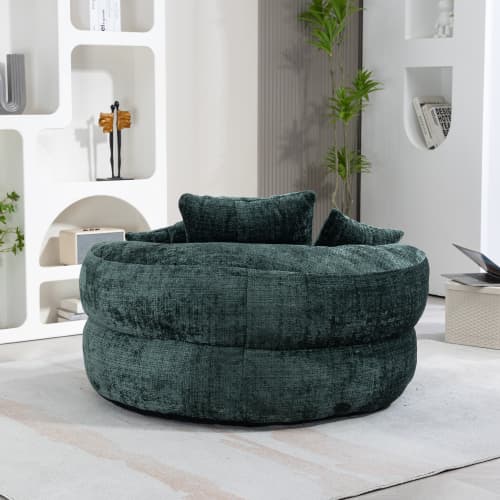 Unwind in Ultimate Comfort with Our High-Back Chenille Bean Bag - image 31