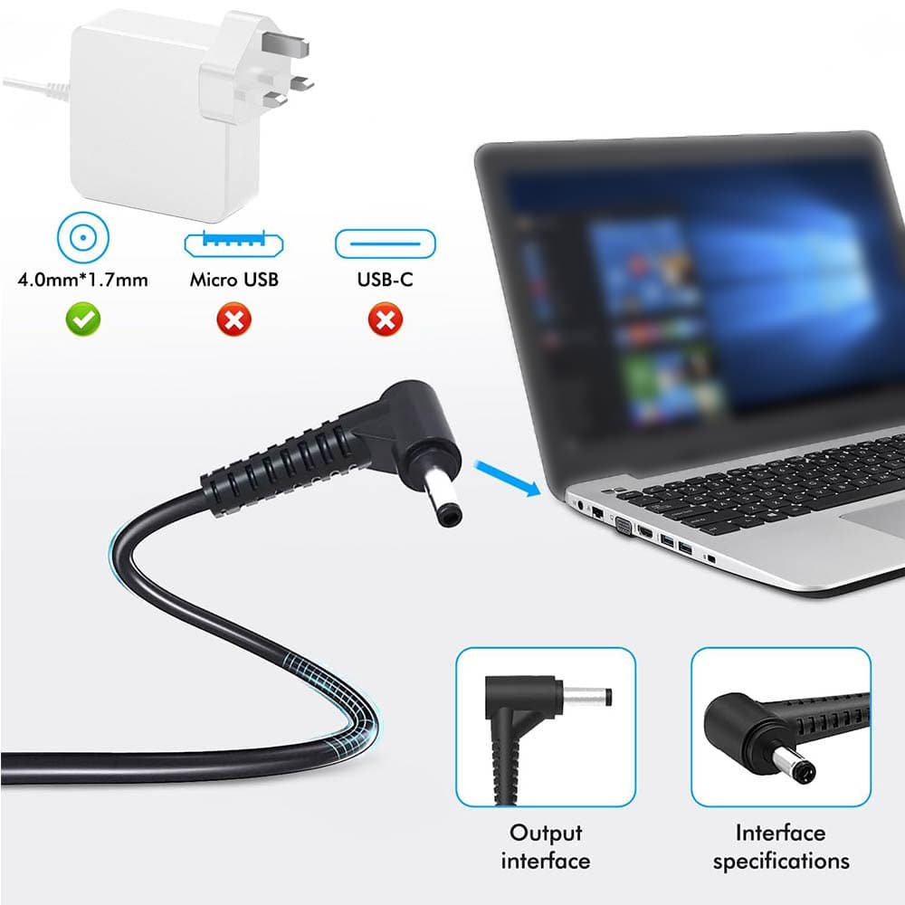 65W UK Laptop Charger Compatible with Multiple Brands - image 10