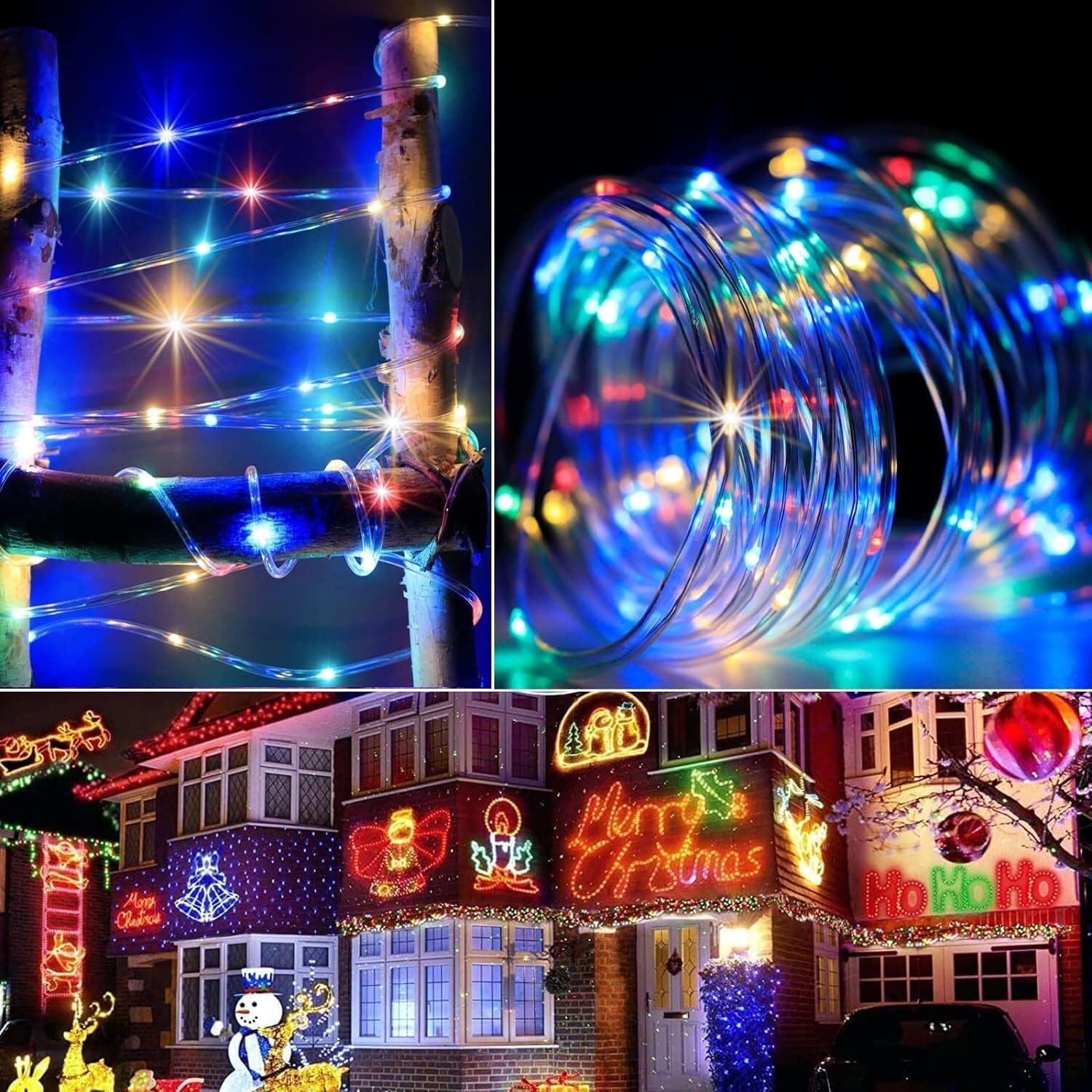 Multicolour LED Rope Lights – 12M USB Powered for Garden & Party - image 13
