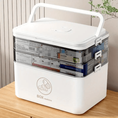 Transform Your First Aid with this 3-Tier Medicine Box - image 1