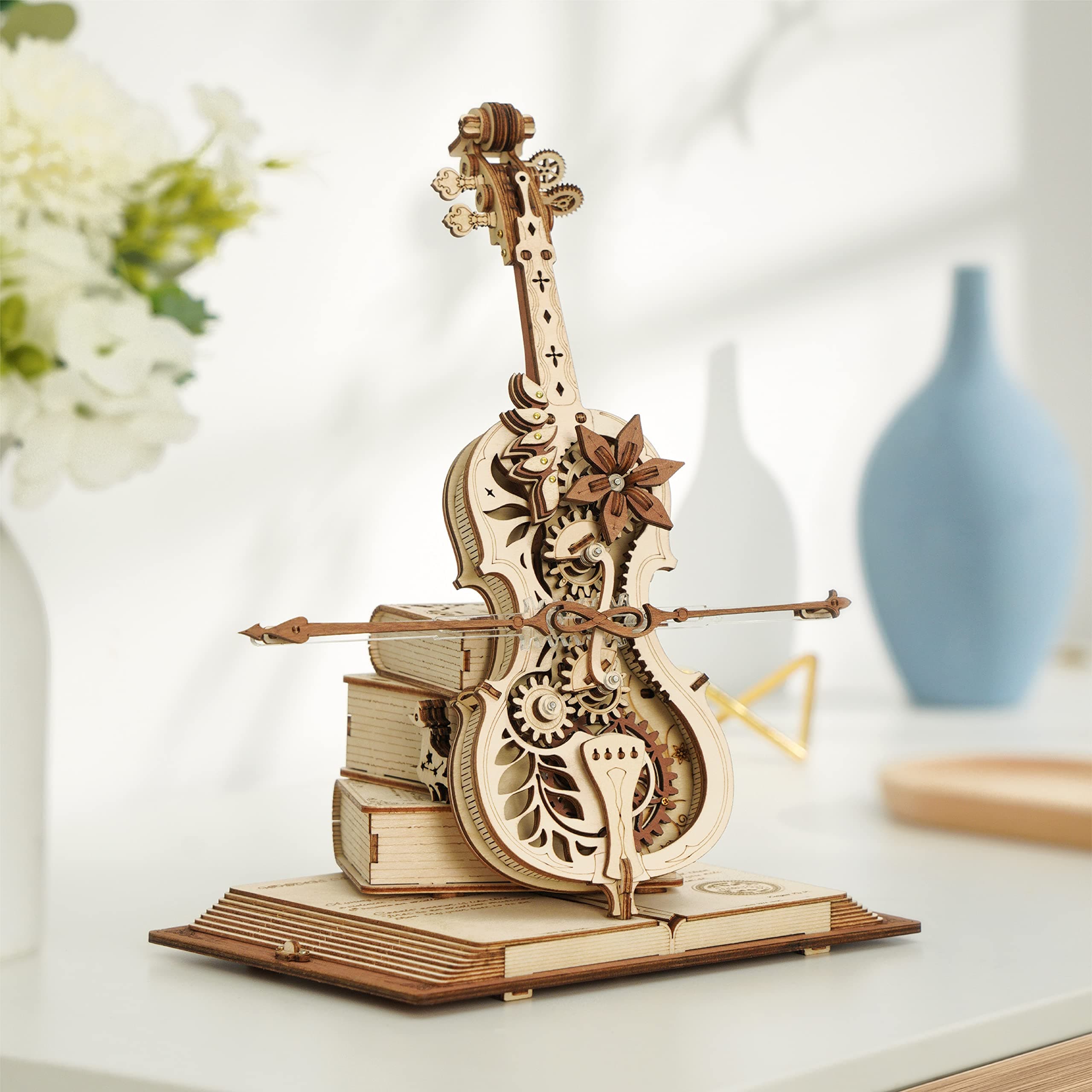 Magic Cello Mechanical 3D Puzzle & Music Box - image 5