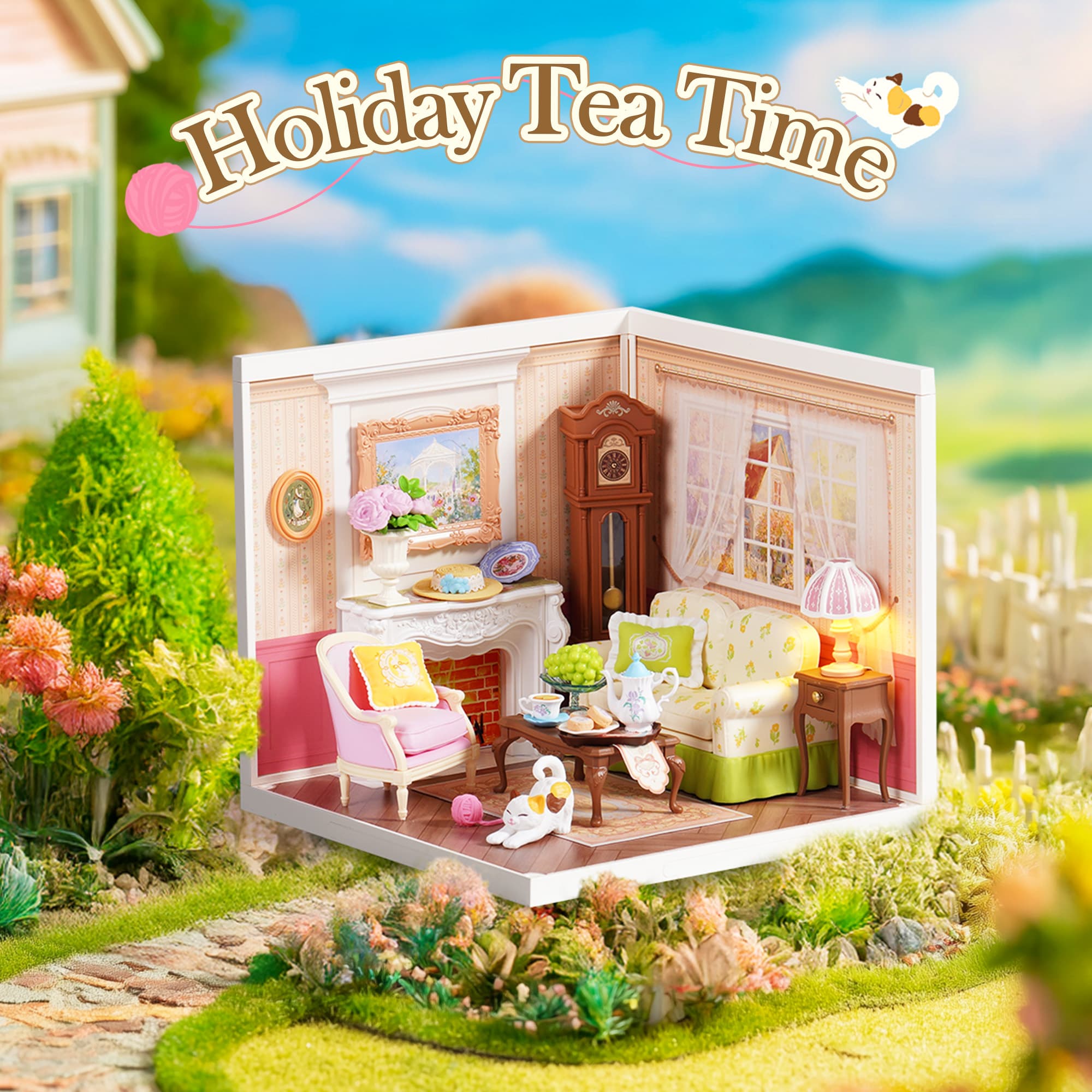 Transform Your Space with the Rolife Miniature Tea Room - image 20