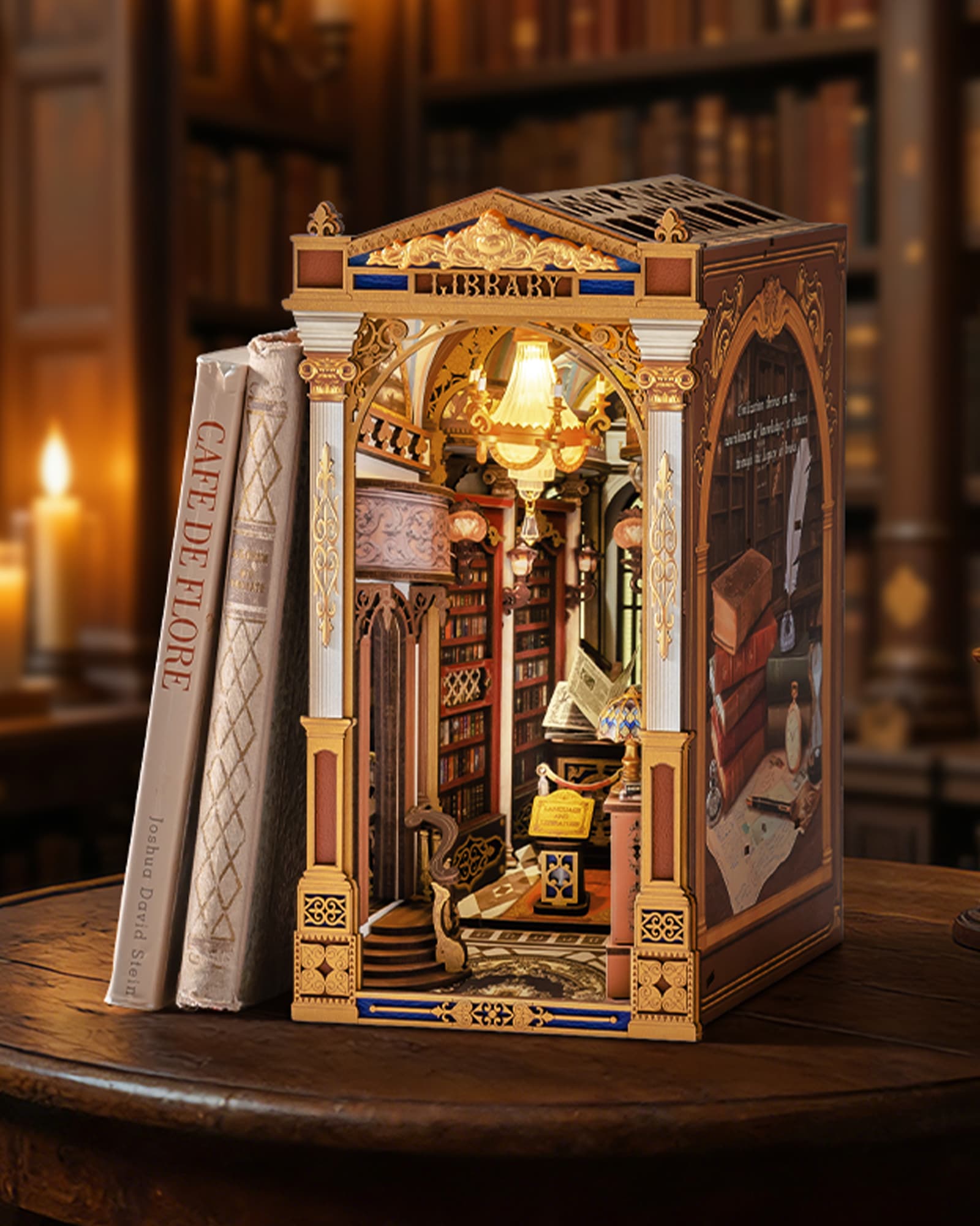 Transform Your Bookshelf with the Library of Wonders Book Nook - image 11