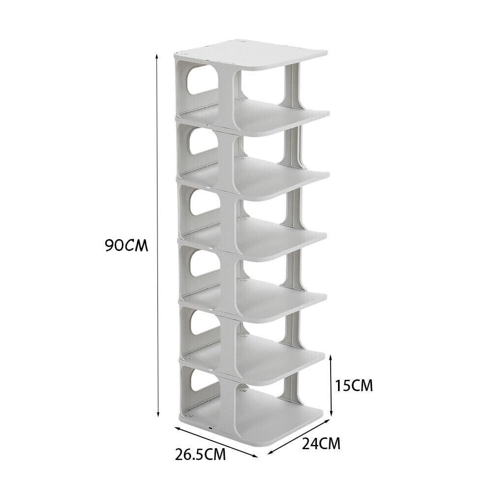 A Seven-Tier Shoe Rack That Keeps Your Hallway Clear - image 14