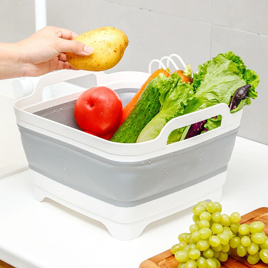 Foldable Washing Up Bowl — Collapses Flat for Easy Storage - image 18