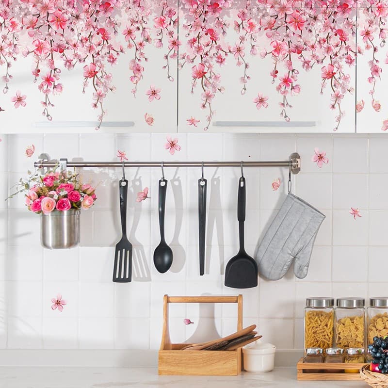 Transform Your Space with Self-Adhesive Floral Wall Stickers - image 2